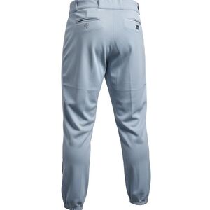 Wilson Men's XL Like New Gray Baseball Pants with Elastic Cuffs